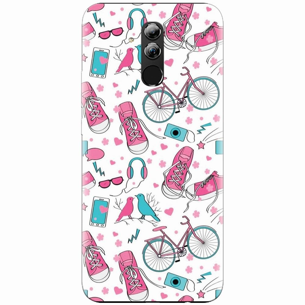 Husa silicon pentru Huawei Mate 20 Lite, Travel