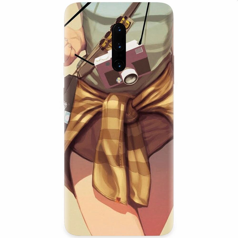 Husa silicon pentru OnePlus 7 Pro, Photograph Girl