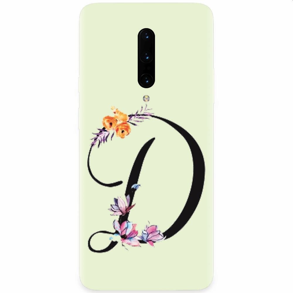 Husa silicon pentru OnePlus 7 Pro, Litera D