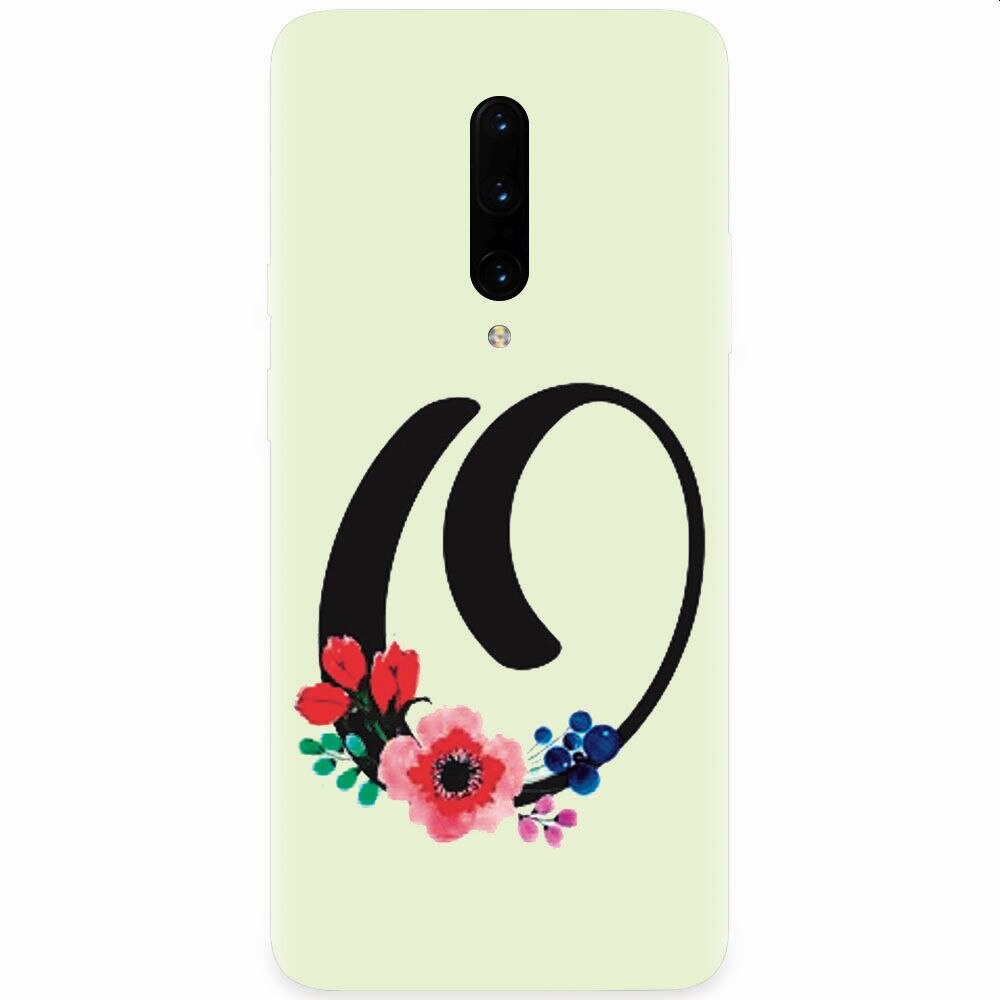 Husa silicon pentru OnePlus 7 Pro, Litera O