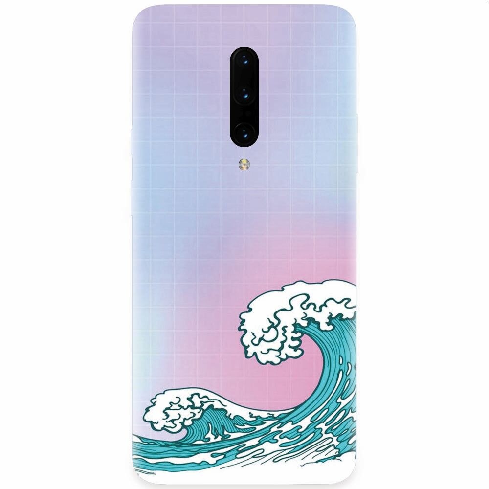 Husa silicon pentru OnePlus 7 Pro, Waves