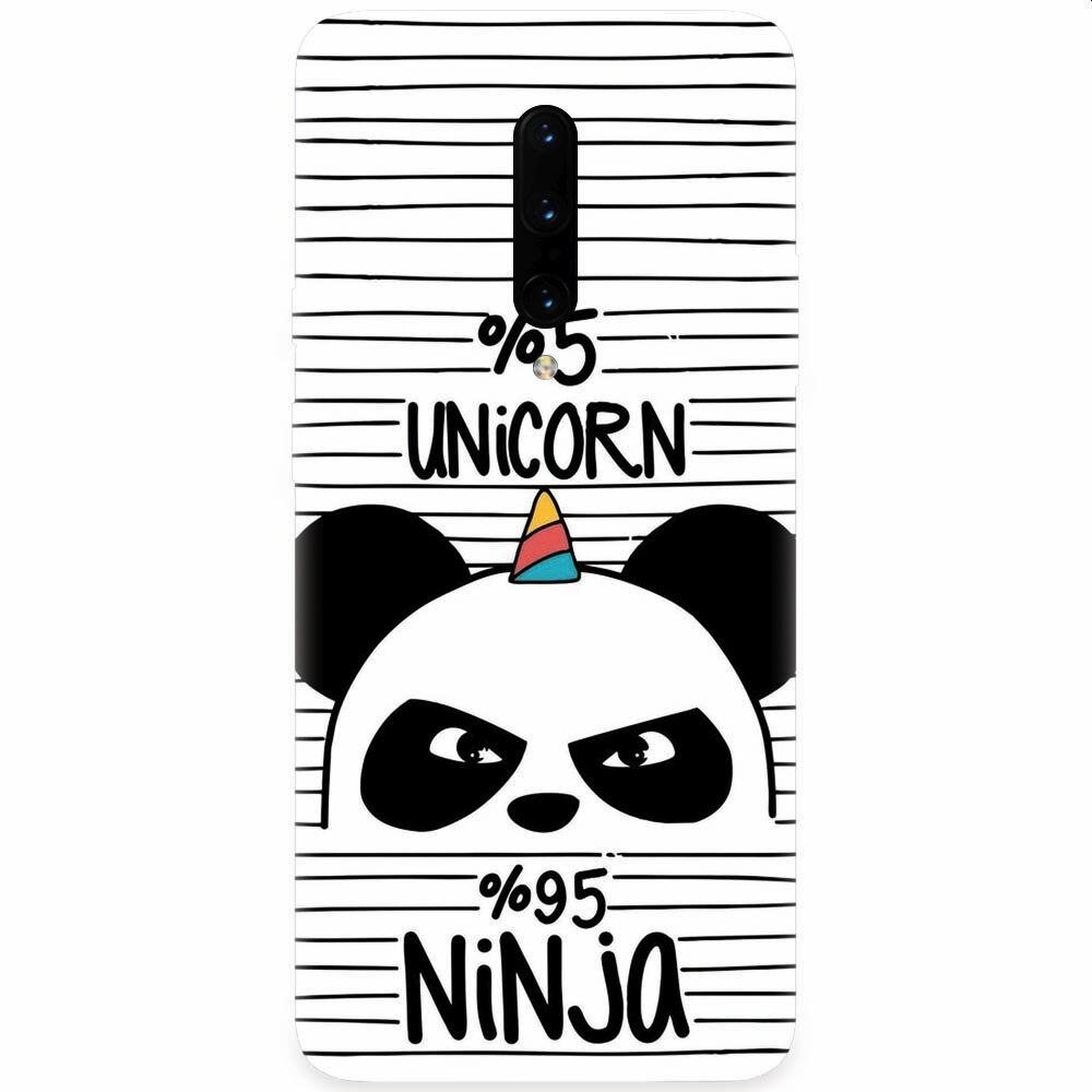 Husa silicon pentru OnePlus 7 Pro, Unicorn Ninja