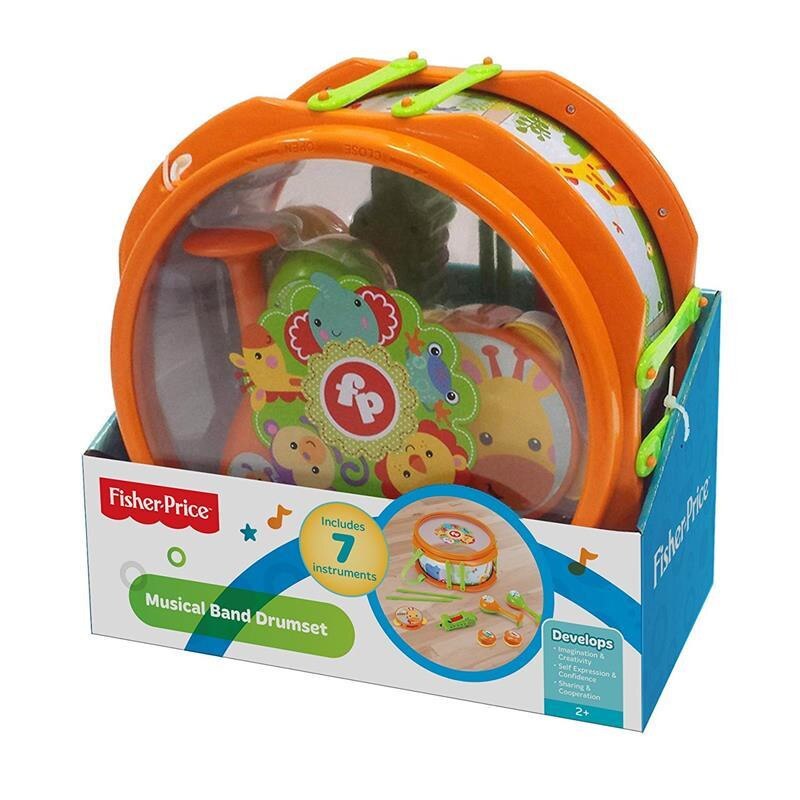 Fisher price best sale musical band drumset