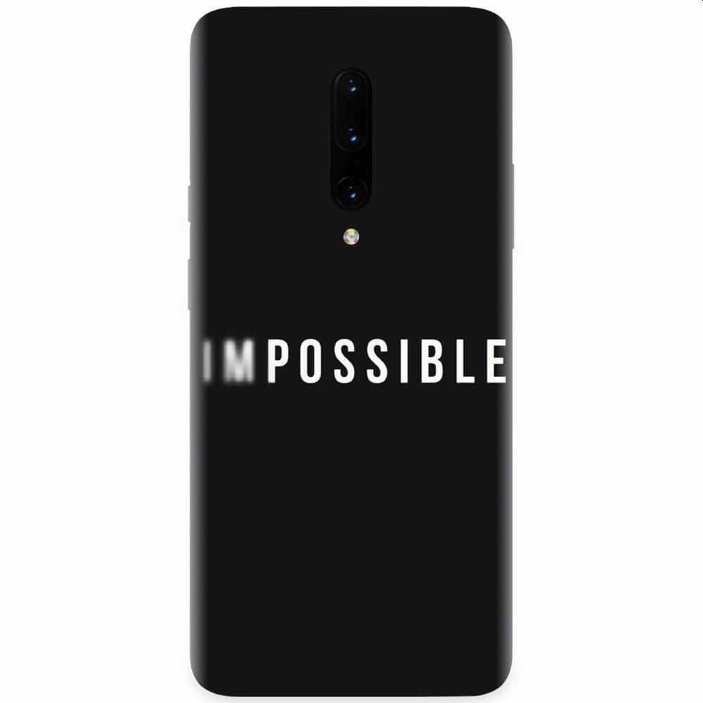 Husa silicon pentru OnePlus 7 Pro, Impossible