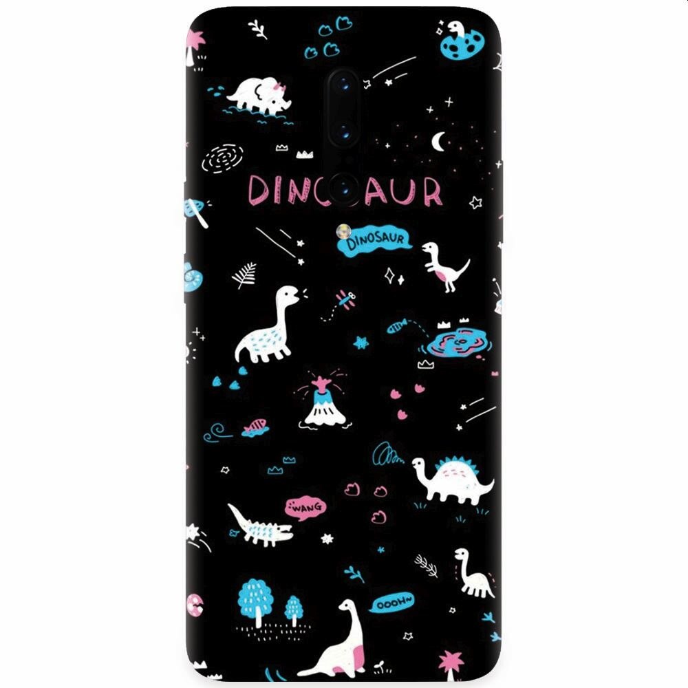 Husa silicon pentru OnePlus 7 Pro, Dinosaur