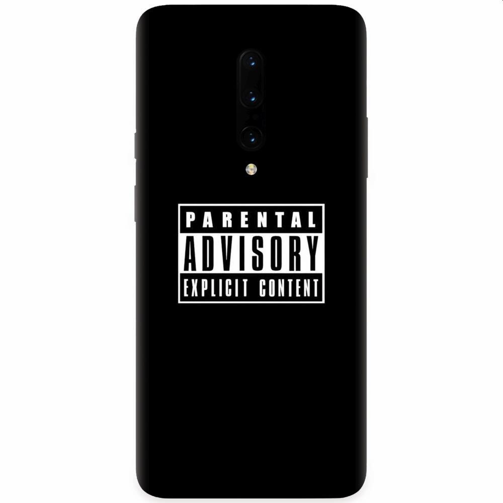 Husa silicon pentru OnePlus 7 Pro, Parental Advisory