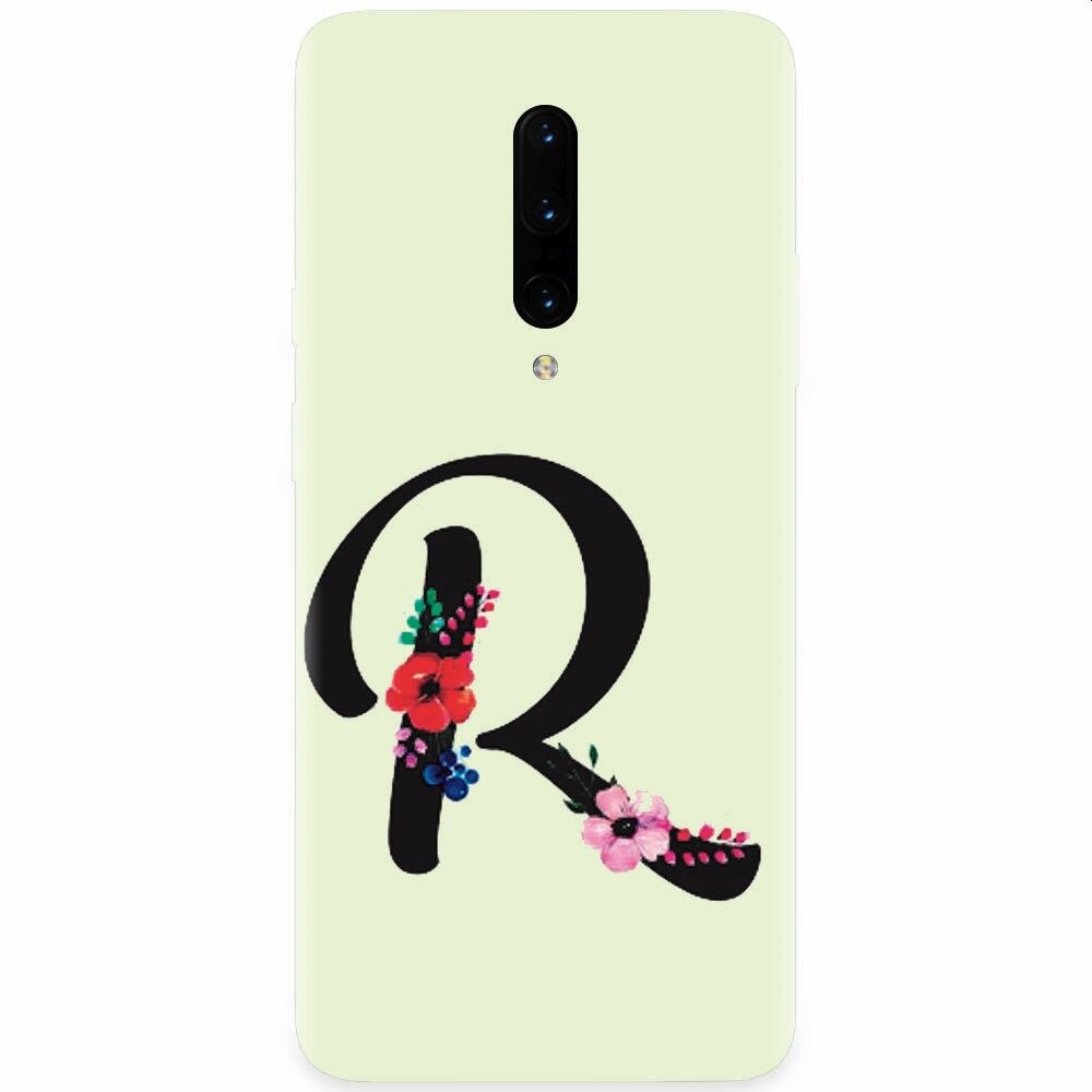Husa silicon pentru OnePlus 7 Pro, Litera R