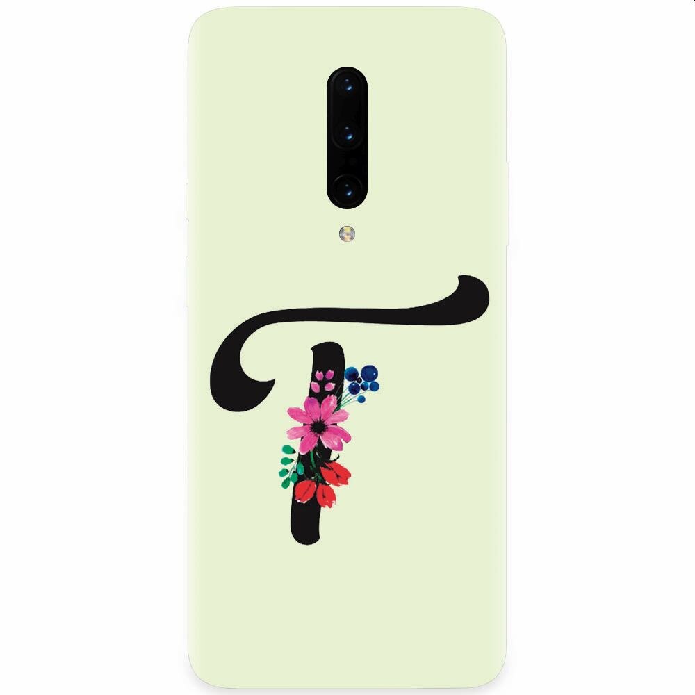Husa silicon pentru OnePlus 7 Pro, Litera T