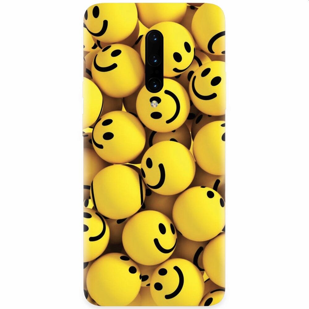 Husa silicon pentru OnePlus 7 Pro, Smiles 002