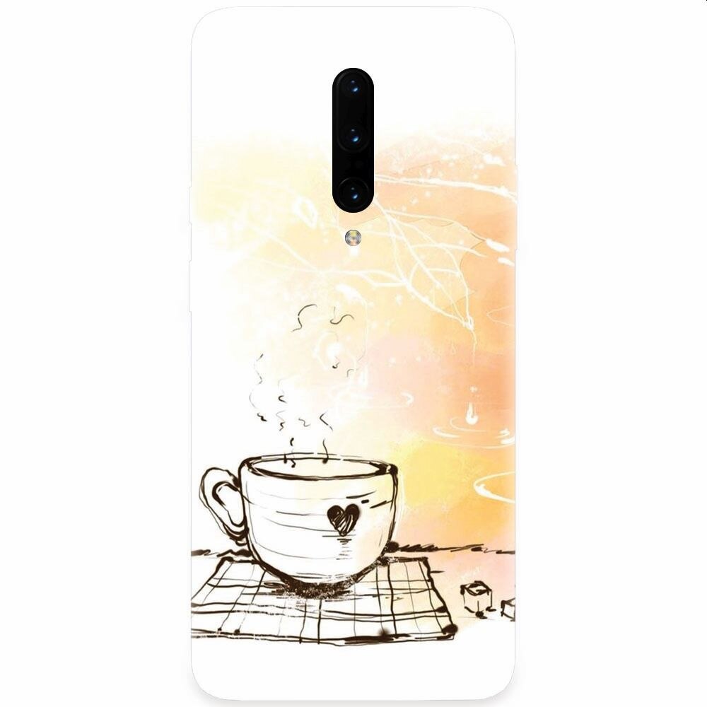 Husa silicon pentru OnePlus 7 Pro, Coffe Love