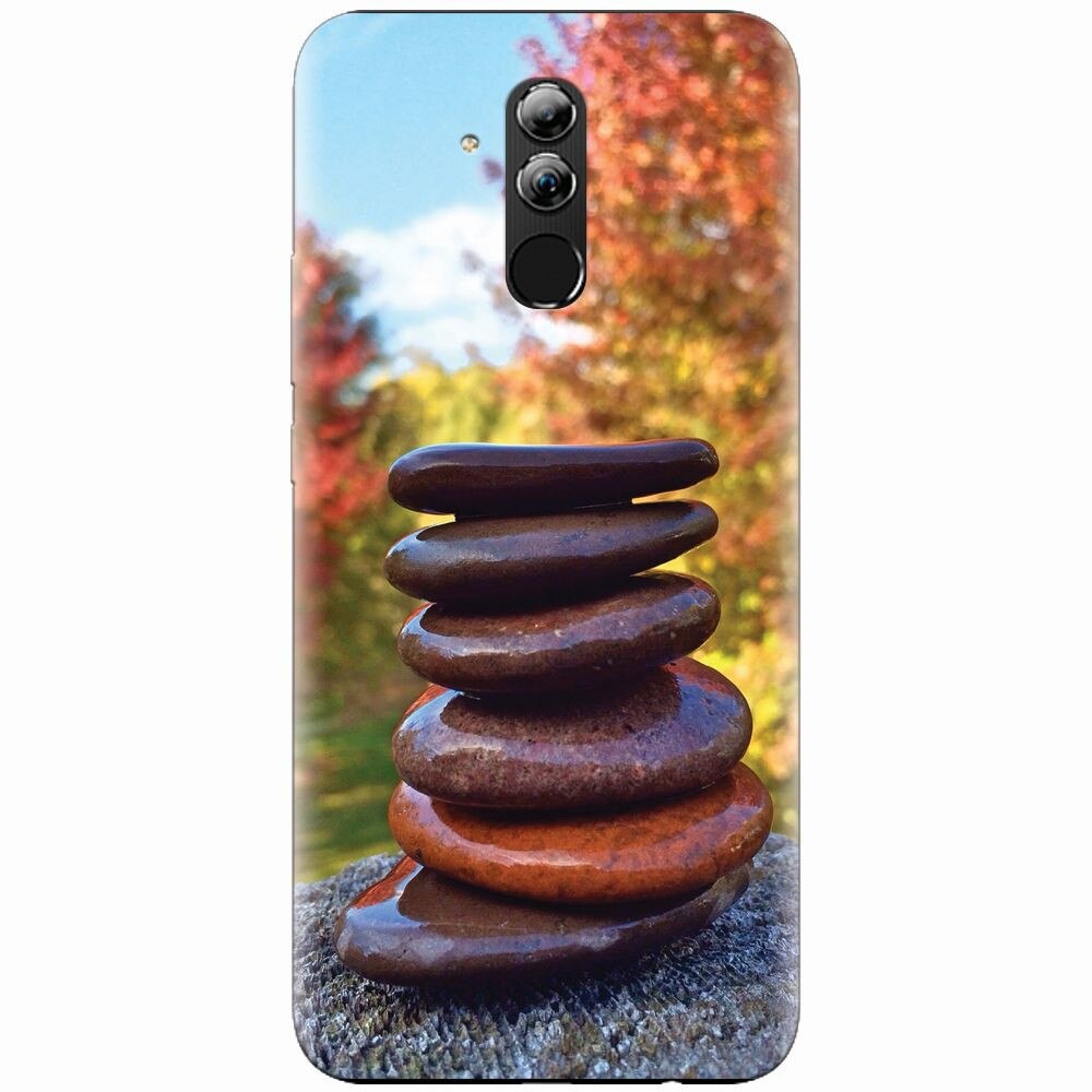 Husa silicon pentru Huawei Mate 20 Lite, Stacking Stones