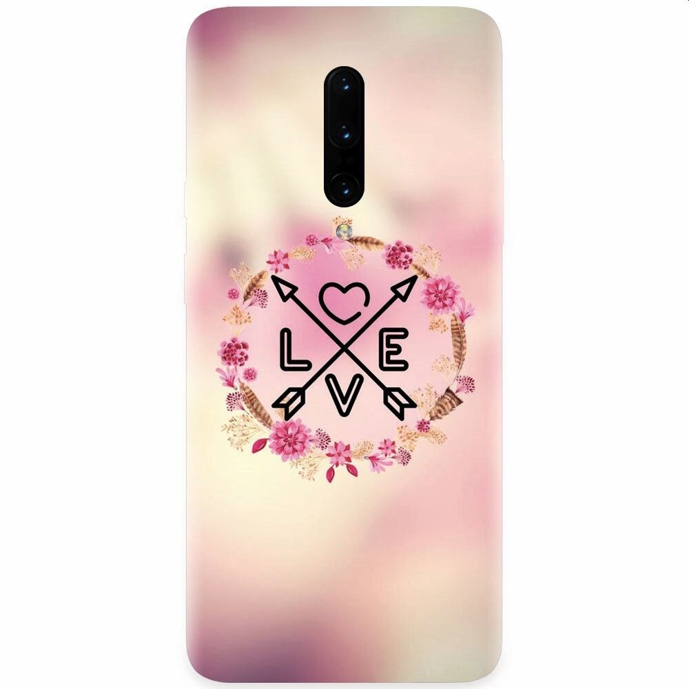 Husa silicon pentru OnePlus 7 Pro, Love Arrow