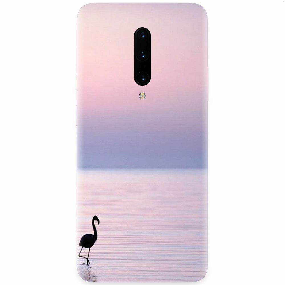 Husa silicon pentru OnePlus 7 Pro, Flaminsgo Sunset