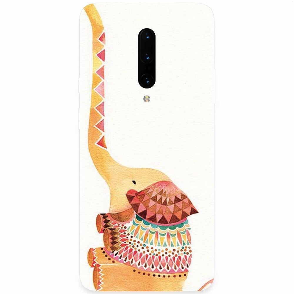 Husa silicon pentru OnePlus 7 Pro, Elephant