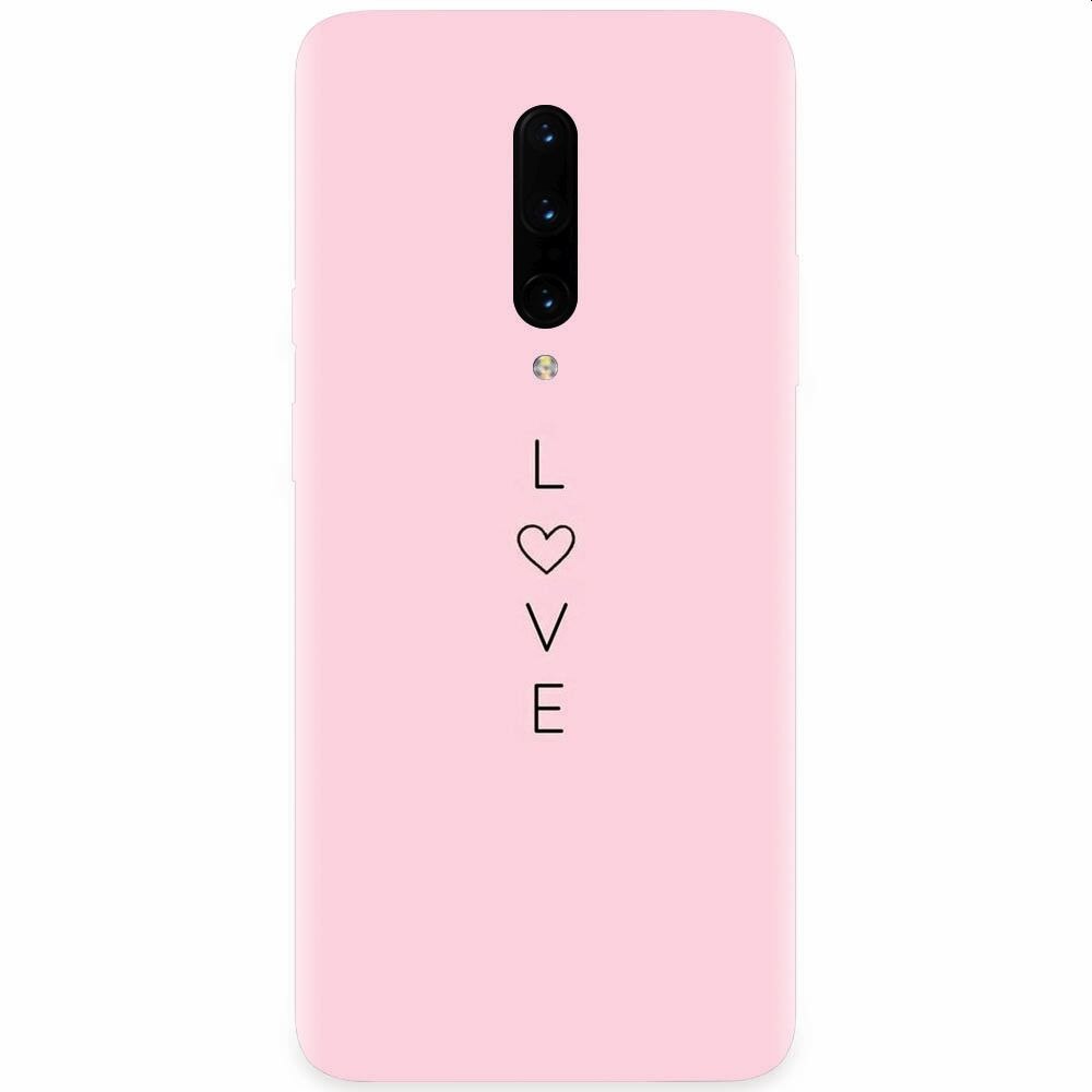Husa silicon pentru OnePlus 7 Pro, Love