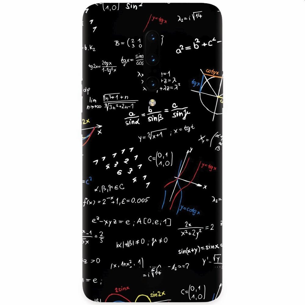 Husa silicon pentru OnePlus 7 Pro, Math