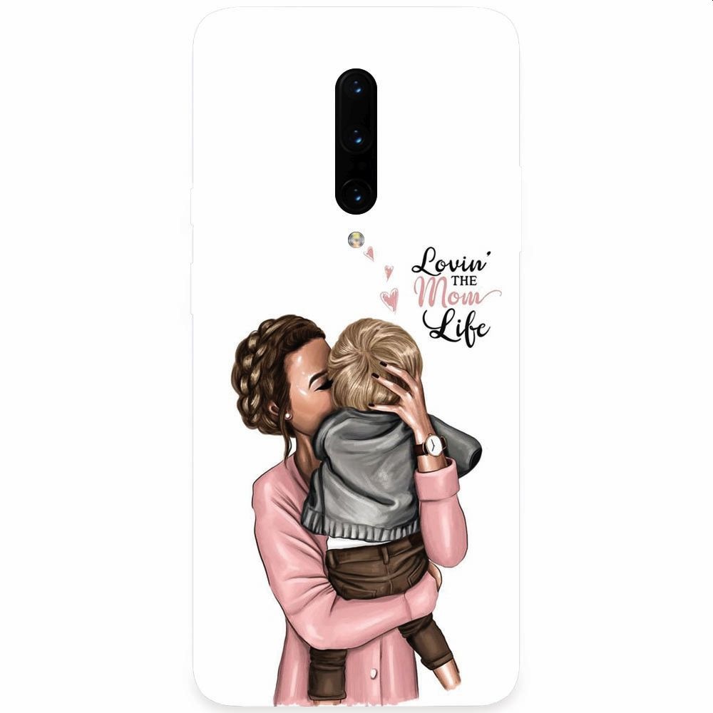 Husa silicon pentru OnePlus 7 Pro, Loving Mother