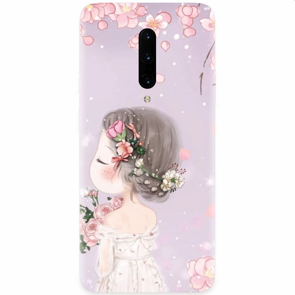 Husa silicon pentru OnePlus 7 Pro, Girl 001
