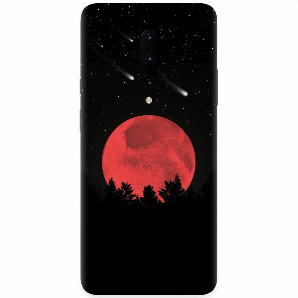 Husa silicon pentru OnePlus 7 Pro, Blood Moon