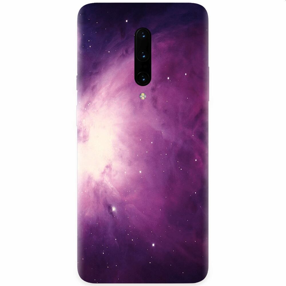Husa silicon pentru OnePlus 7 Pro, Purple Supernova Nebula Explosion
