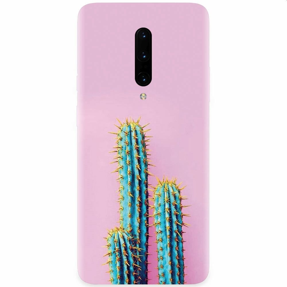 Husa silicon pentru OnePlus 7 Pro, Cactus 102