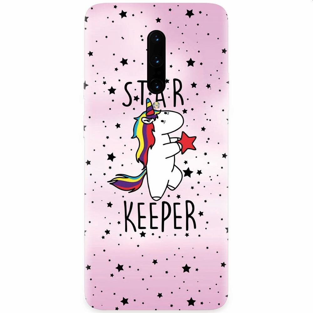 Husa silicon pentru OnePlus 7 Pro, Unicorn Star Keeper