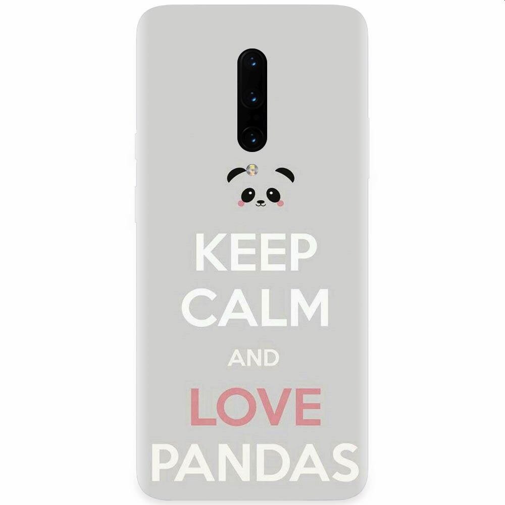 Husa silicon pentru OnePlus 7 Pro, Panda Phone