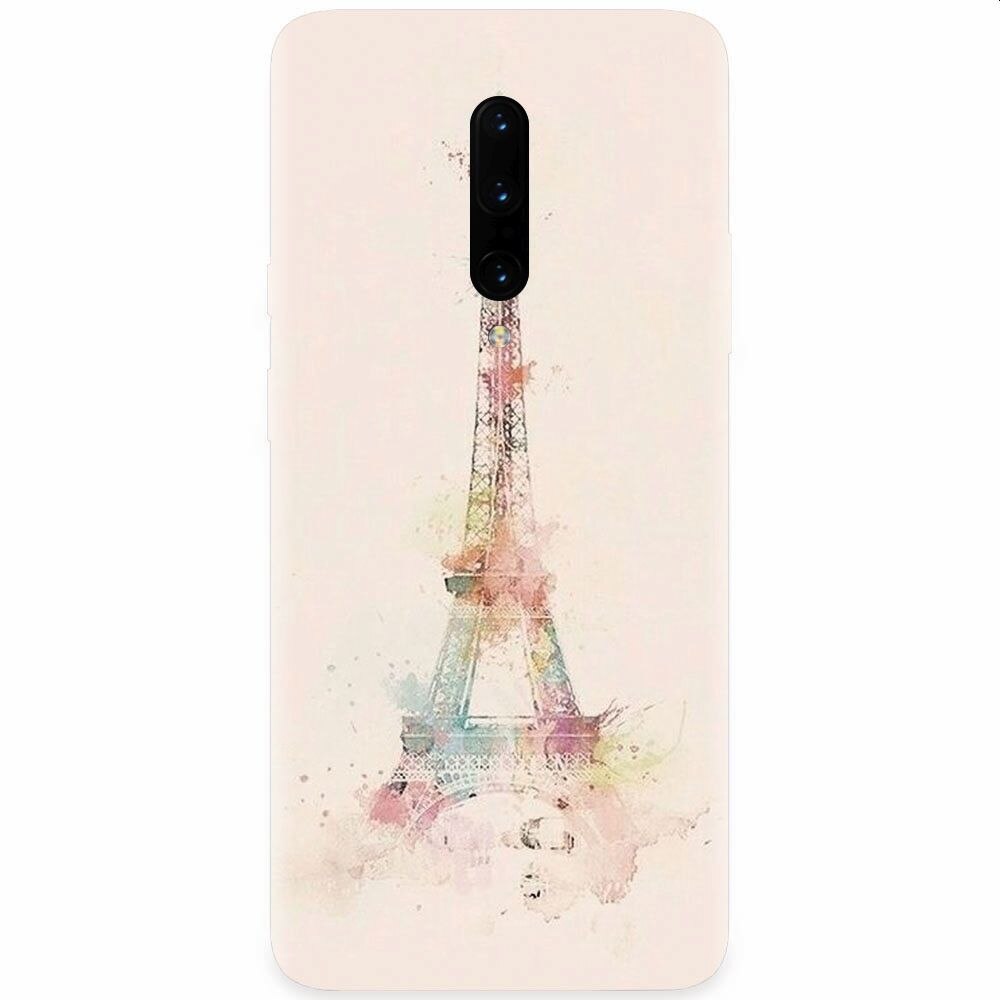 Husa silicon pentru OnePlus 7 Pro, Eiffel Tower 001