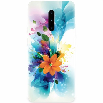 Husa silicon pentru OnePlus 7 Pro, Flower 011 Husa silicon pentru OnePlus 7 Pro, Flower 011