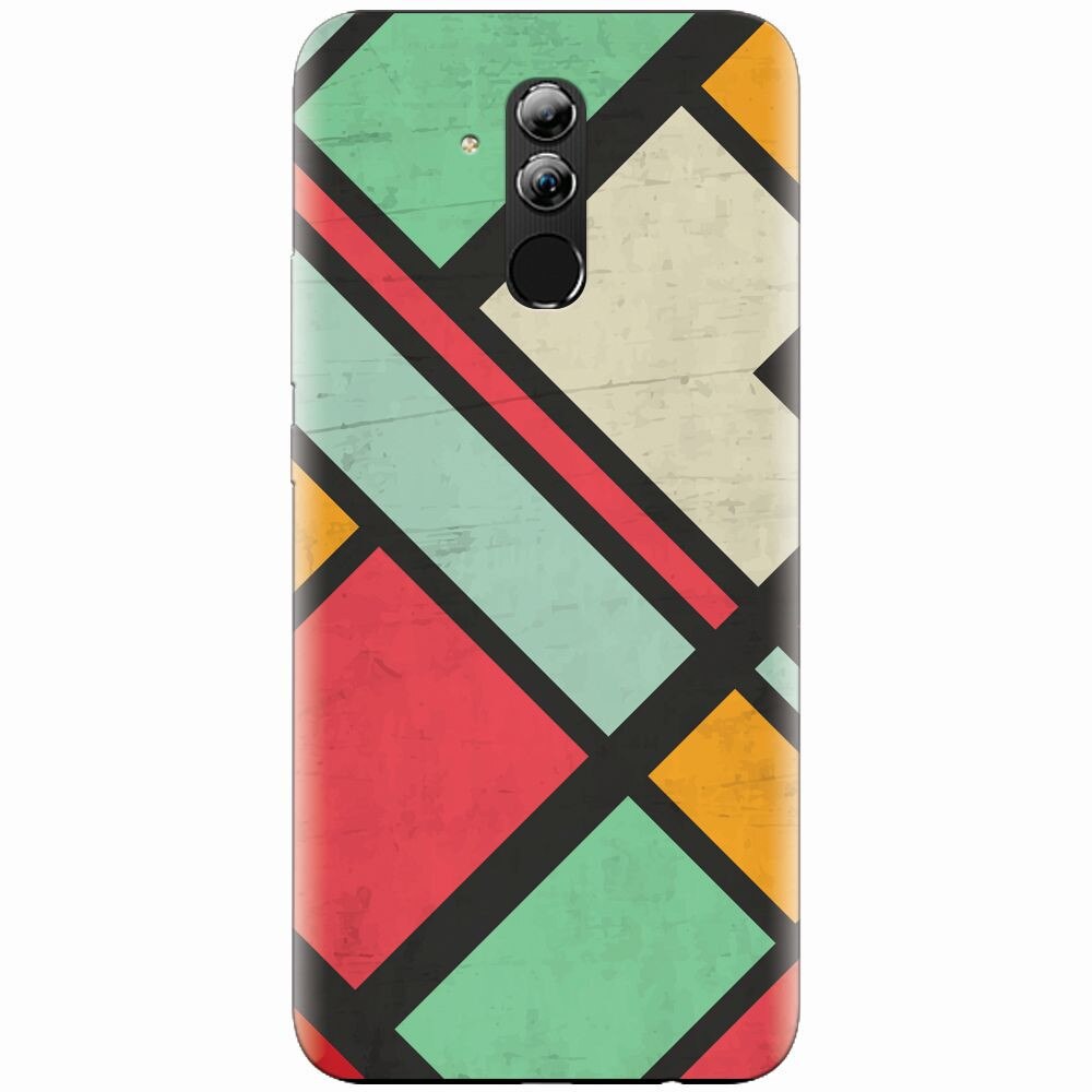 Husa silicon pentru Huawei Mate 20 Lite, Retro Grunge