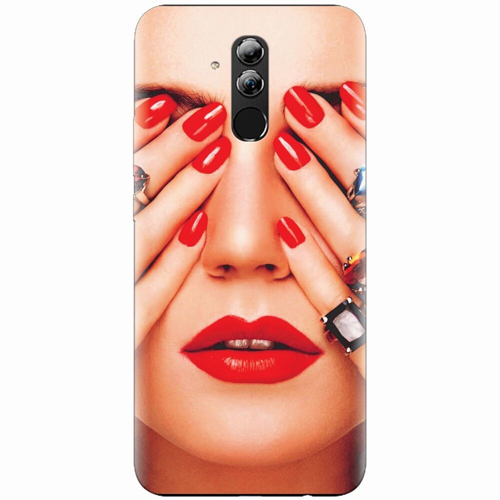 Husa silicon pentru Huawei Mate 20 Lite, Rings On All Fingers