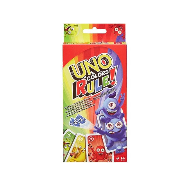 Joc de carti Mattel UNO Colors Rule