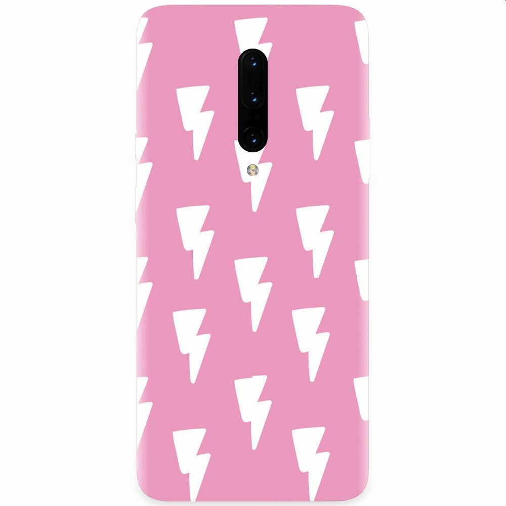 Husa silicon pentru OnePlus 7 Pro, Electric Pink