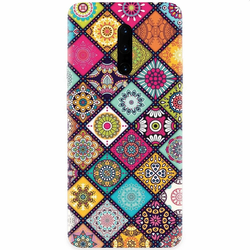 Husa silicon pentru OnePlus 7 Pro, Mandala Pattern