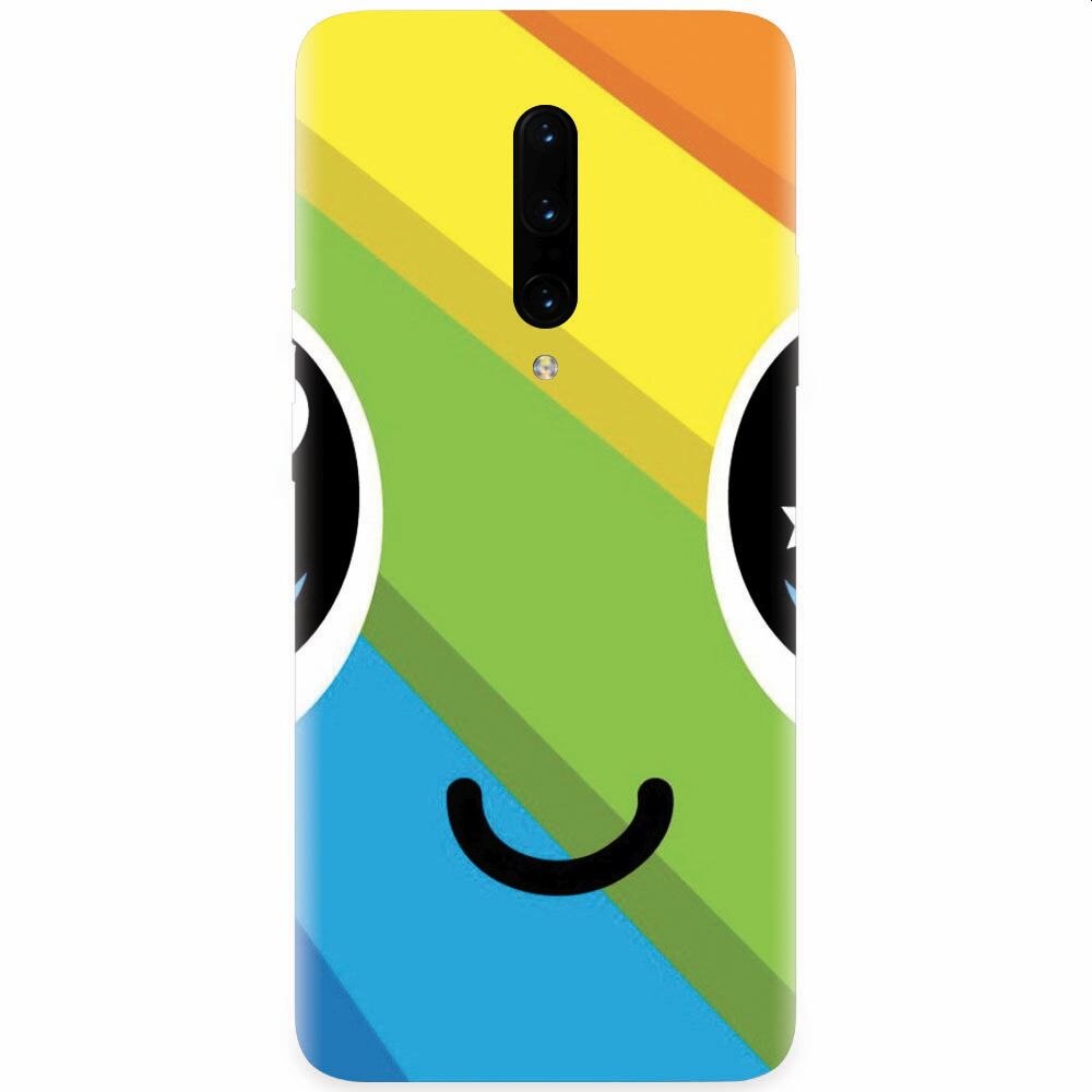 Husa silicon pentru OnePlus 7 Pro, Happy Face