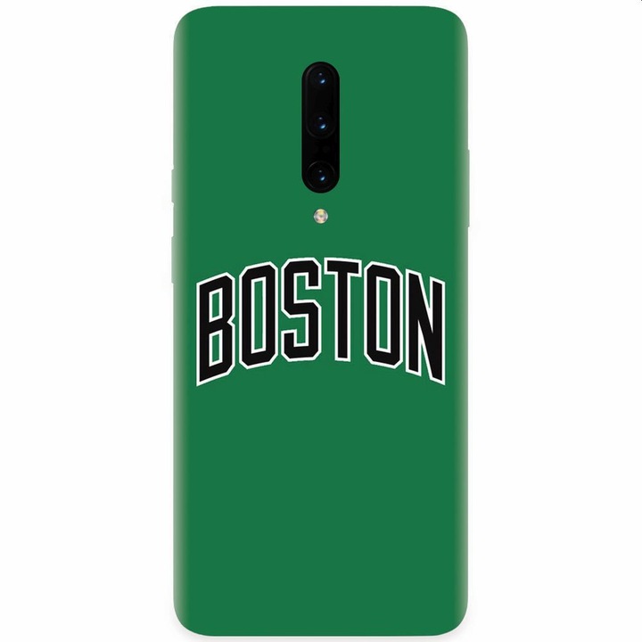 Husa silicon pentru OnePlus 7 Pro, NBA Boston Celtics