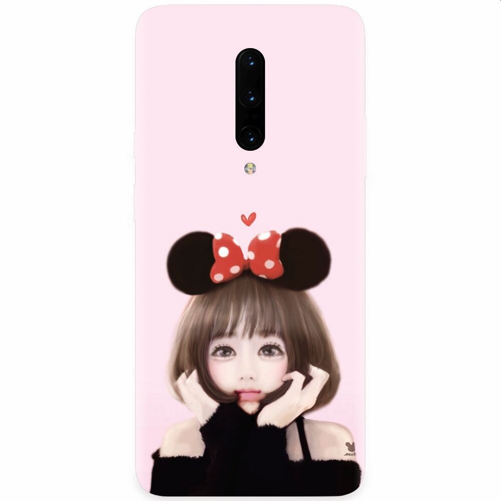 Husa silicon pentru OnePlus 7 Pro, Girly 002
