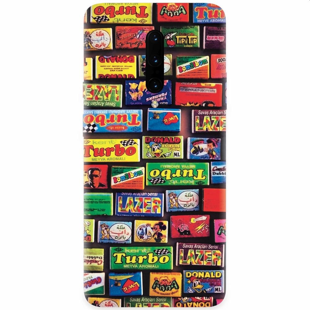 Husa silicon pentru OnePlus 7 Pro, Chewing Gum Turbo