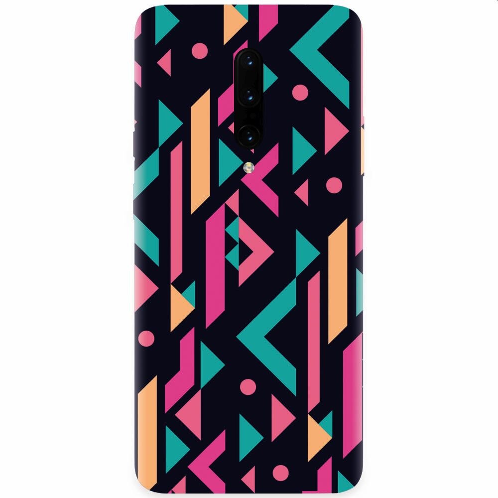 Husa silicon pentru OnePlus 7 Pro, Alien Geometrics