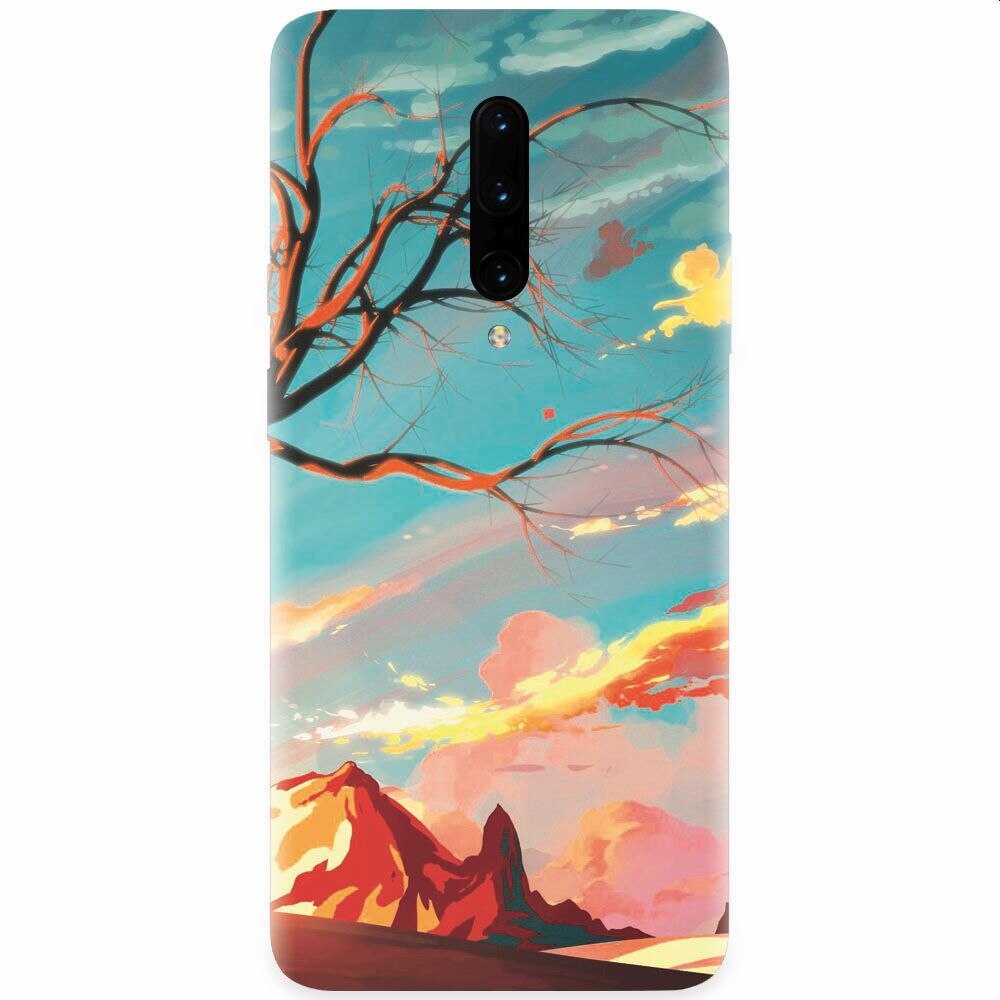 Husa silicon pentru OnePlus 7 Pro, Artistic Landscape