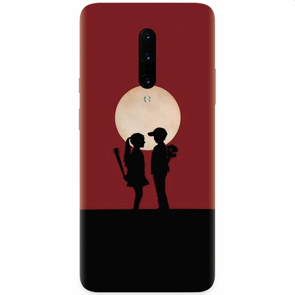 Husa silicon pentru OnePlus 7 Pro, Boy Girl Love Story