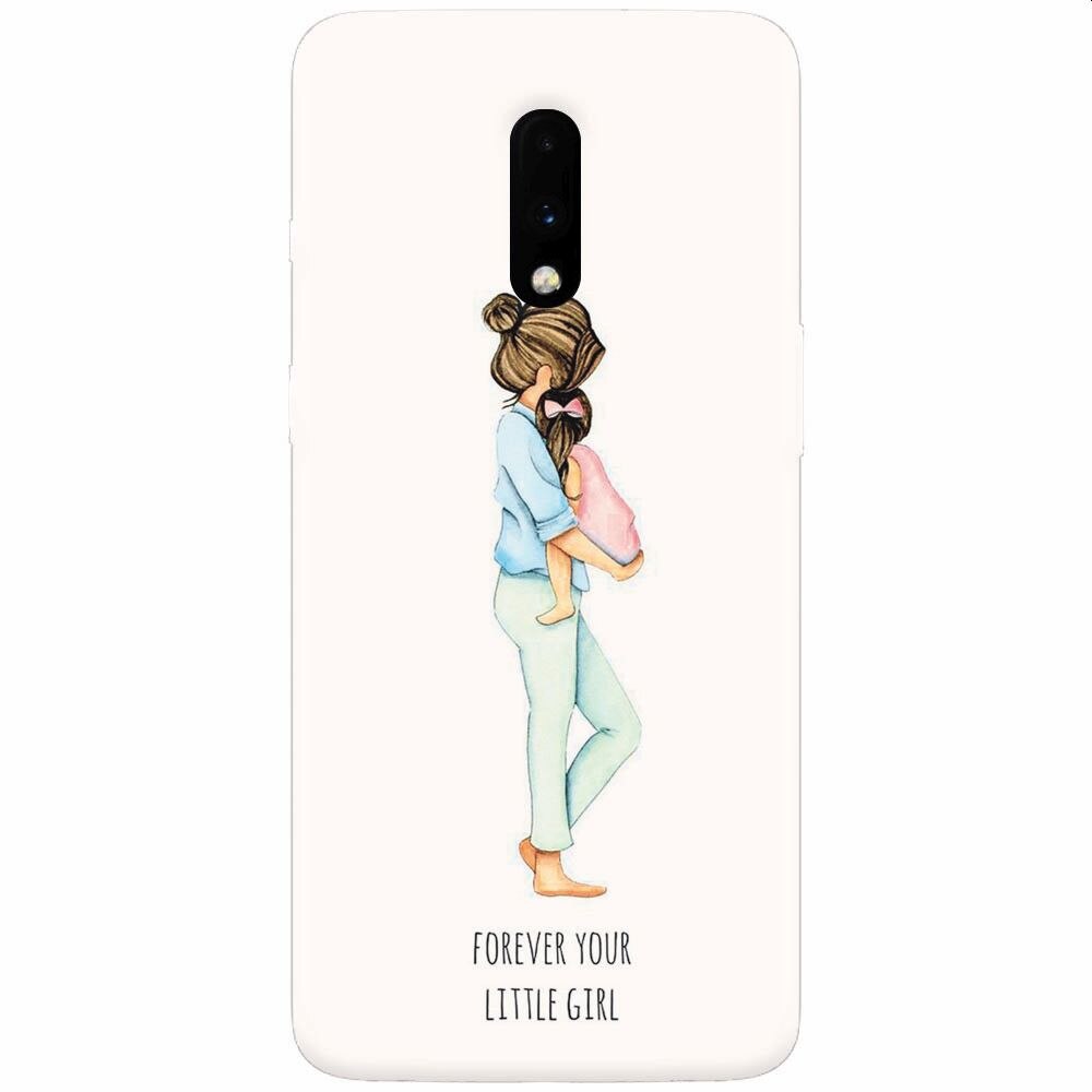 Husa silicon pentru OnePlus 7, Forever Little Girl