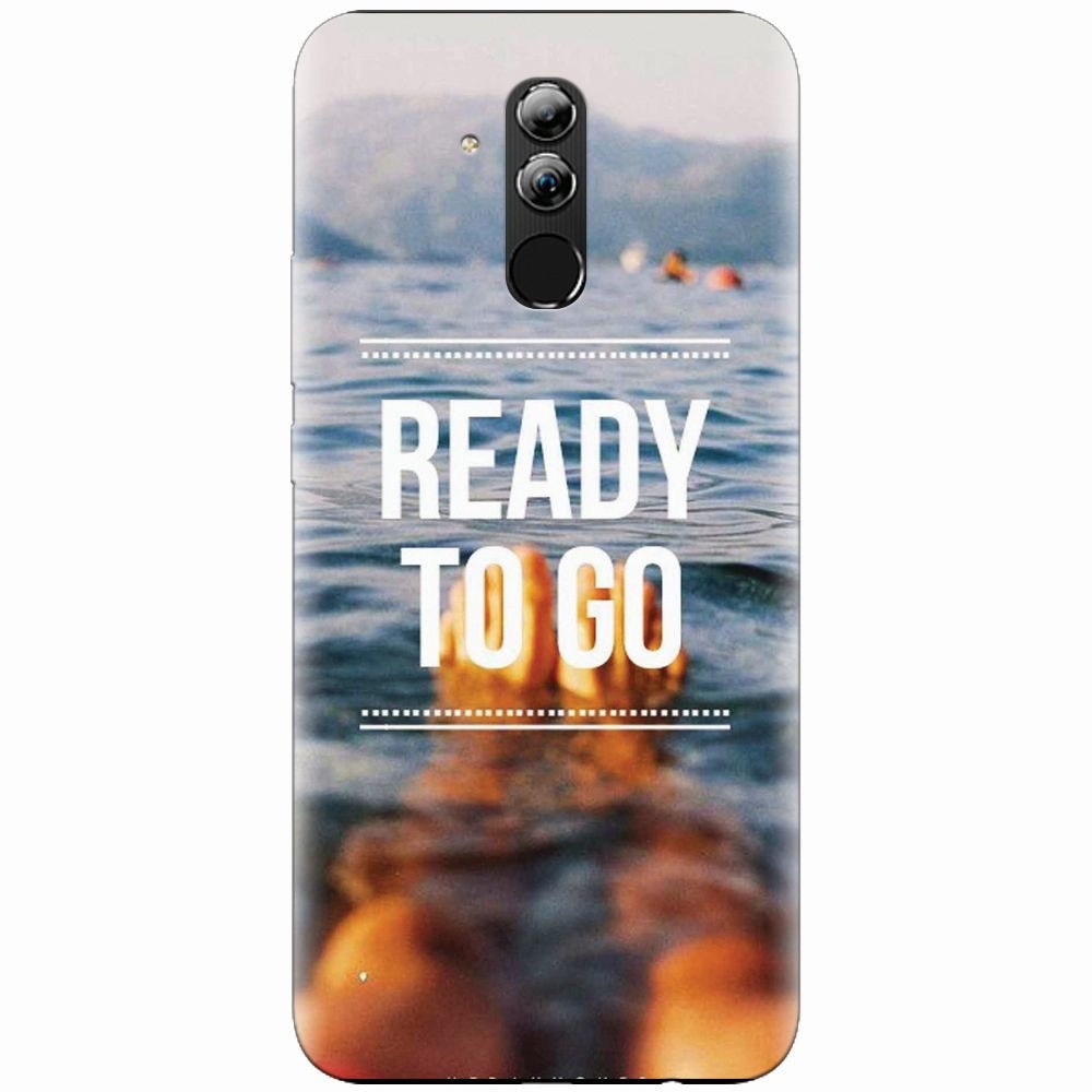 Husa silicon pentru Huawei Mate 20 Lite, Ready To Go Swimming