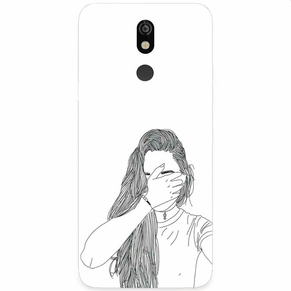 Husa silicon pentru LG K40, Dont Look