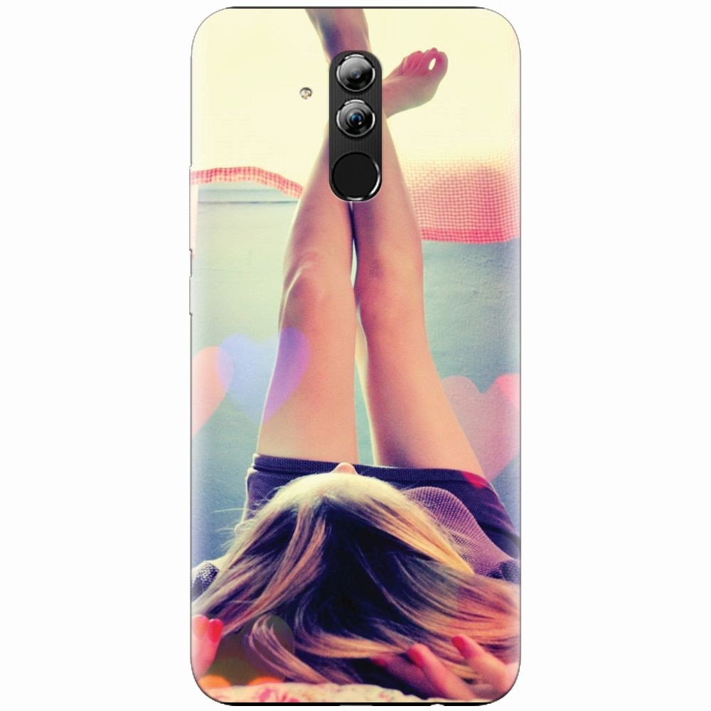 Husa silicon pentru Huawei Mate 20 Lite, Relax Girl