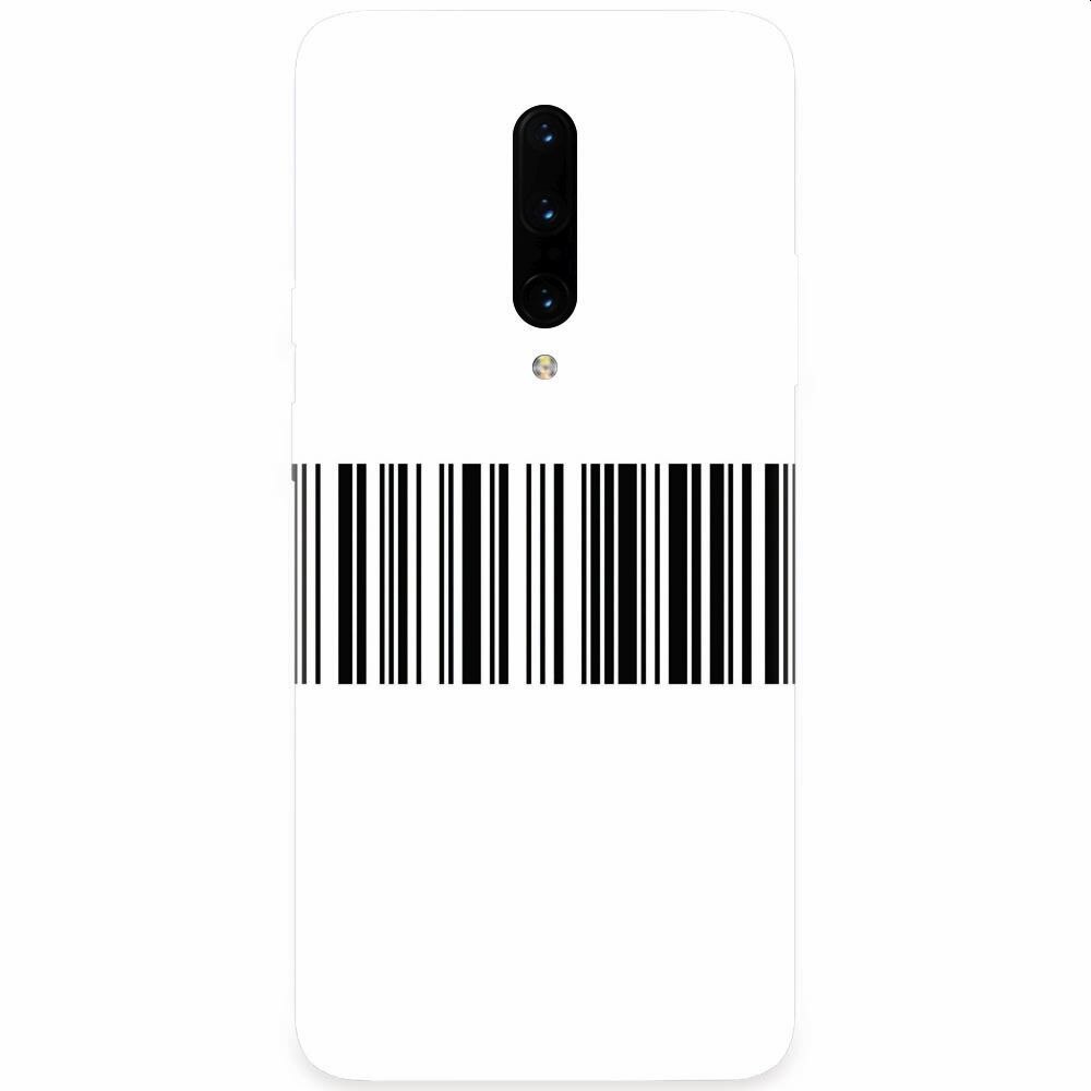 Husa silicon pentru OnePlus 7 Pro, Bar Code