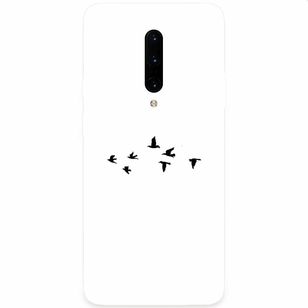 Husa silicon pentru OnePlus 7 Pro, Birds