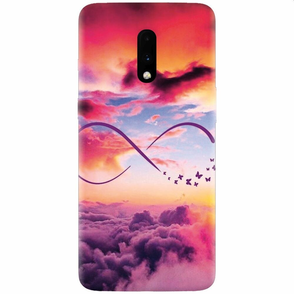 Husa silicon pentru OnePlus 7, Infinit Love 101