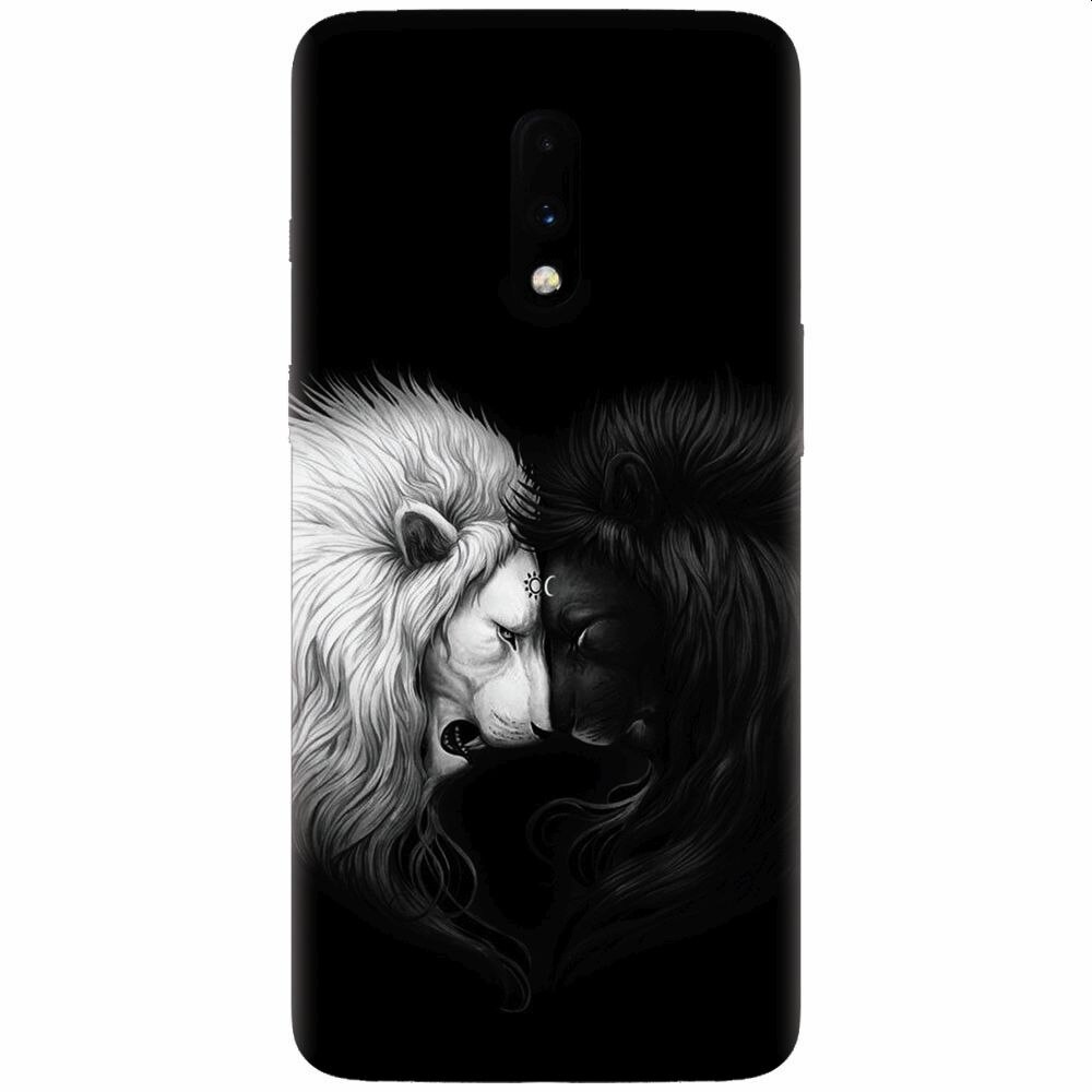 Husa silicon pentru OnePlus 7, Lions