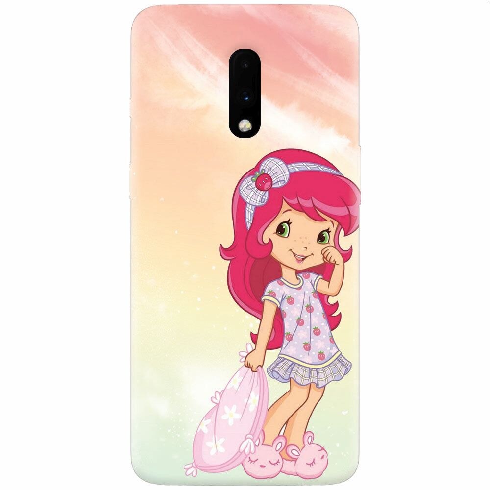 Husa silicon pentru OnePlus 7, Sweet Girl
